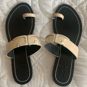 Tory Burch Marsha parent toe ring sandals